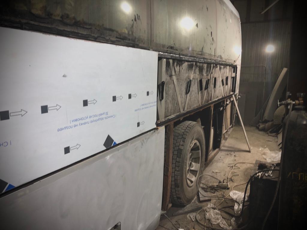 Замена бортов на композит