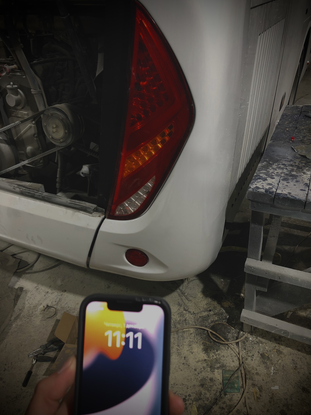 Замена элементов автобуса